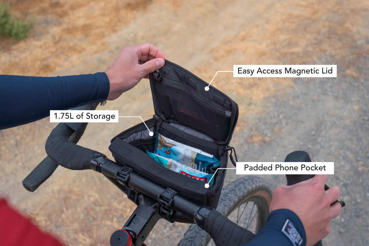 Top Shelf Handlebar Bag – Redshift Sports