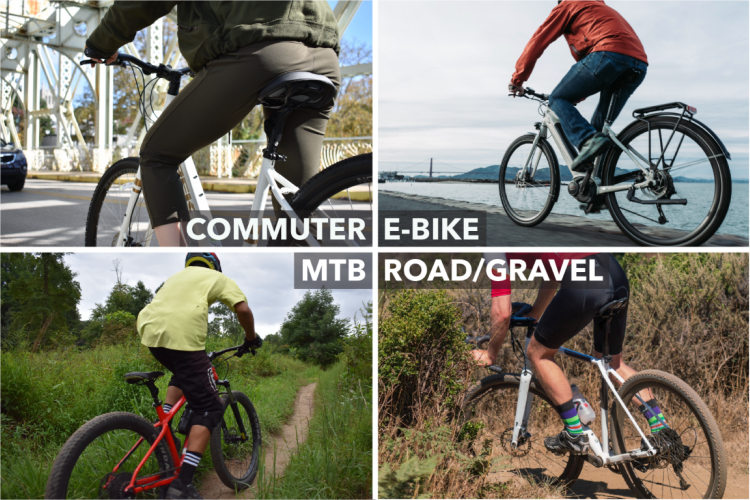 ebike, road bike gravel bike and mountain bike suspension seatpost application,