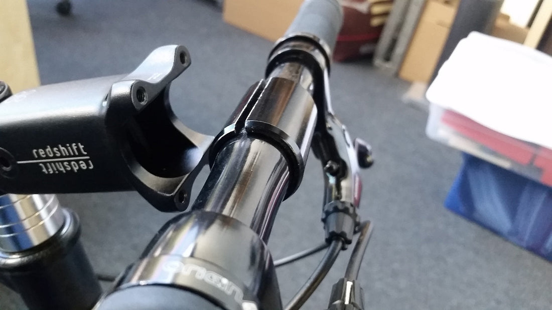 How to Choose Bike Stem Length, Angle, and Handlebar Shims for the ShockStop