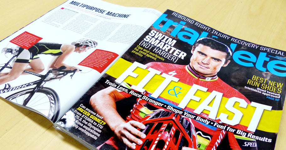 FULL REVIEW OF THE SWITCH AERO SYSTEM IN TRIATHLETE MAGAZINE!