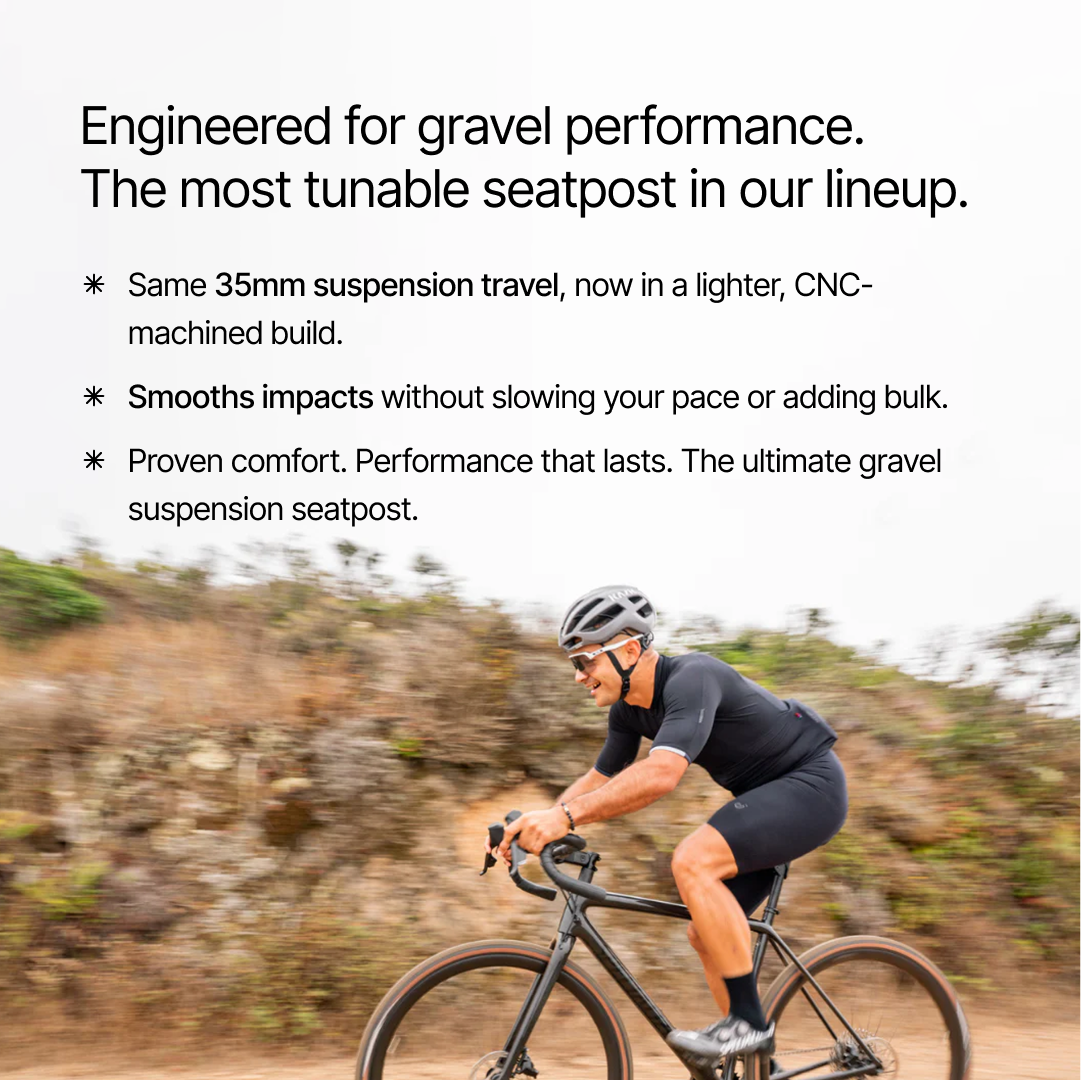 gravel bike suspension seatpost Suspension Seatpost