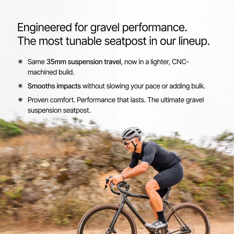 ShockStop PRO Endurance Suspension Seatpost