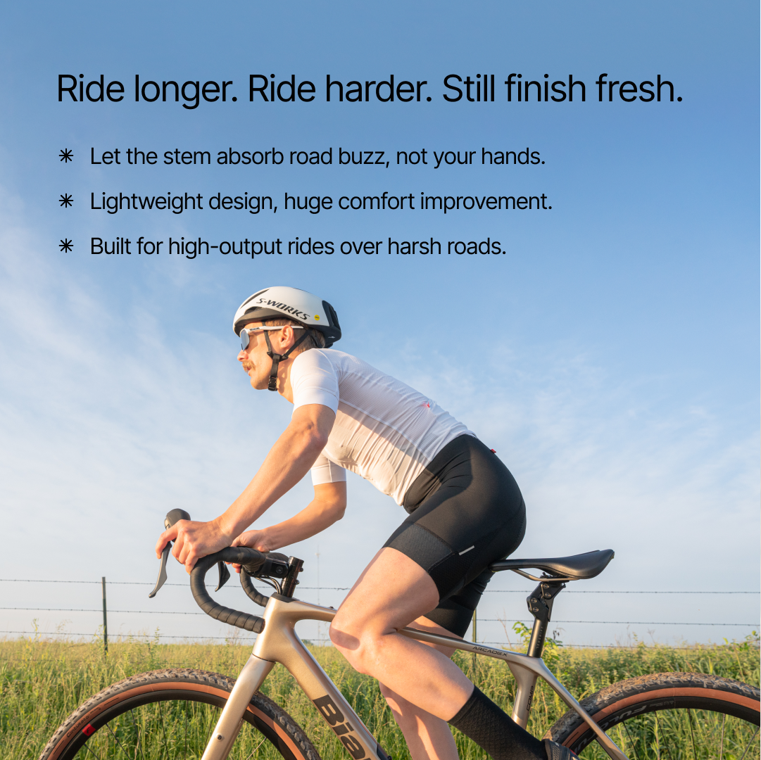 suspension stem gravel bike ShockStop PRO Suspension Stem – Redshift Sports