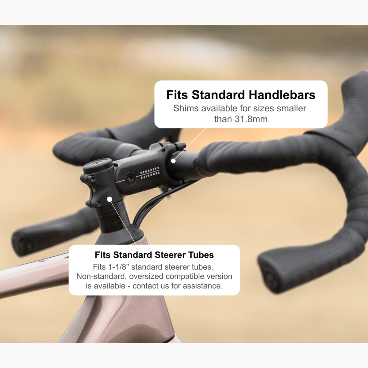 ShockStop Suspension Stem for Gravel, Road and Mountain Bikes – Redshift Sports
