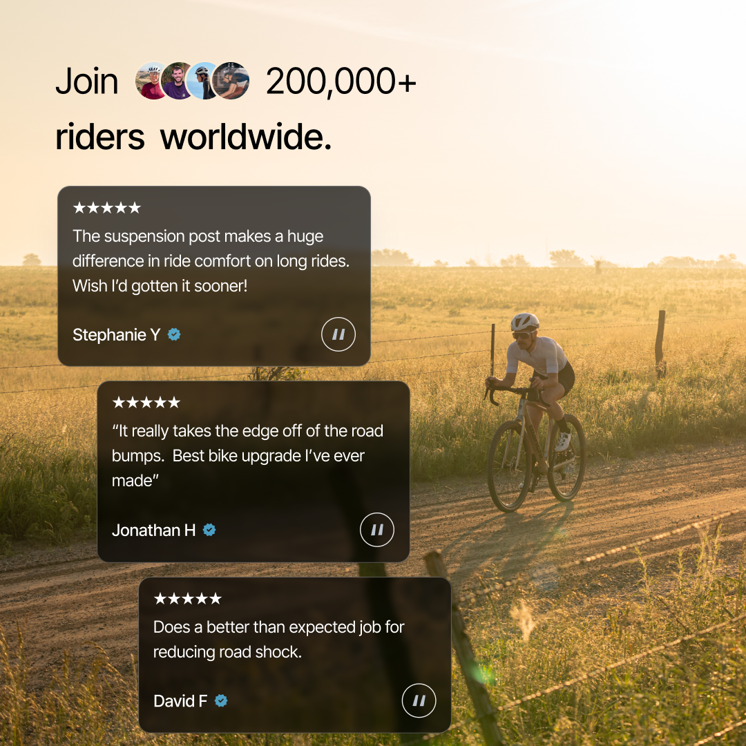 ShockStop PRO Endurance Suspension Seatpost