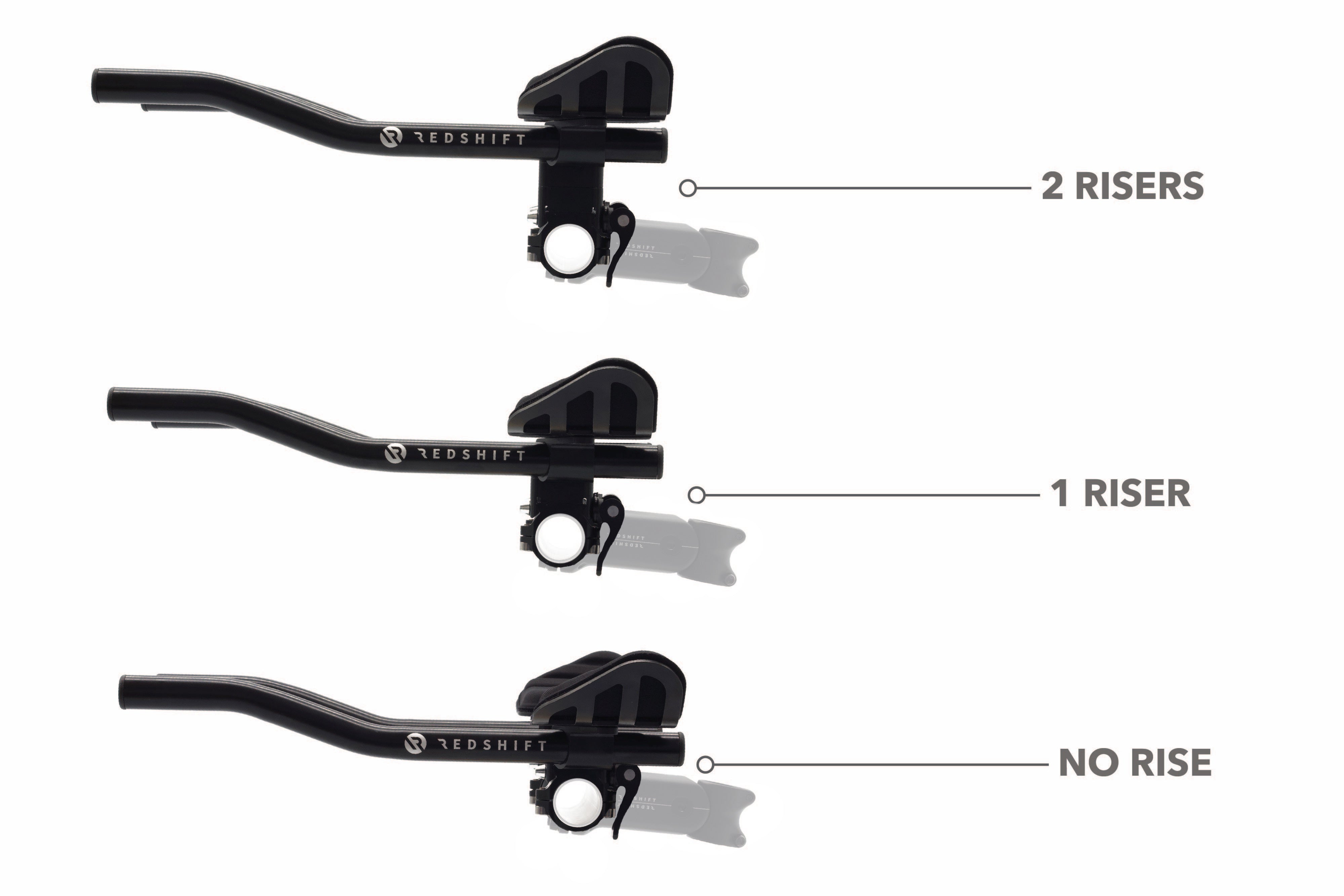 Quick Release Clip-on Aero Bars for Triathlon, Bike packing and