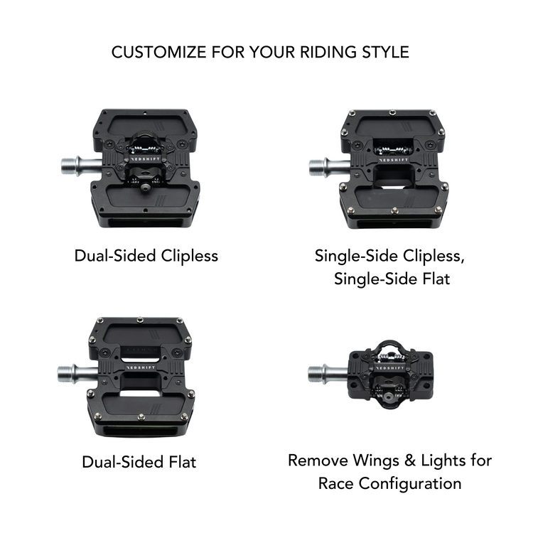 Dual sided clipless pedals deals